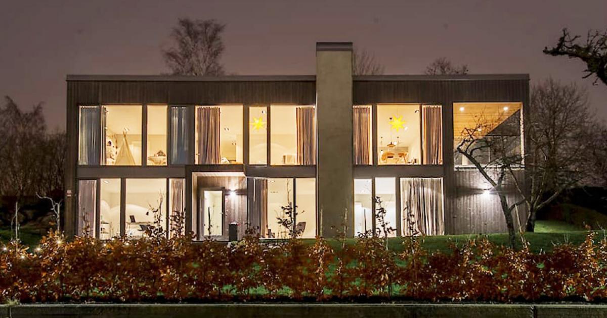 Wingårdh på en sluttning i Huskvarna | Byggahus.se