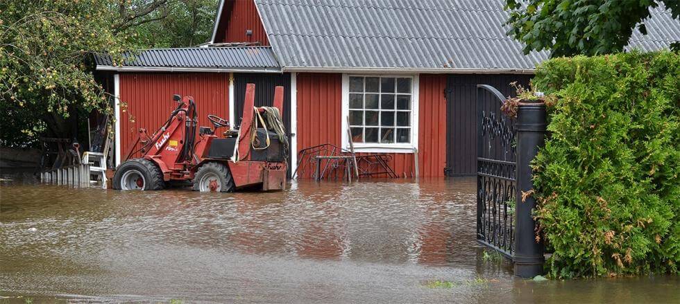 Få kommuner förberedda inför översvämningar