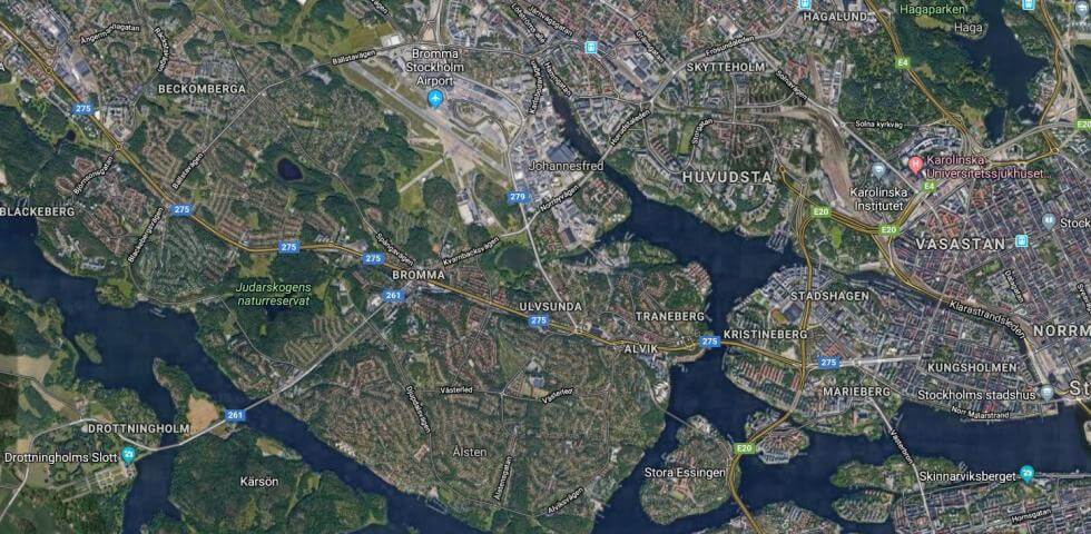 Bromma är en kommun strax utanför centrala Stockholm.