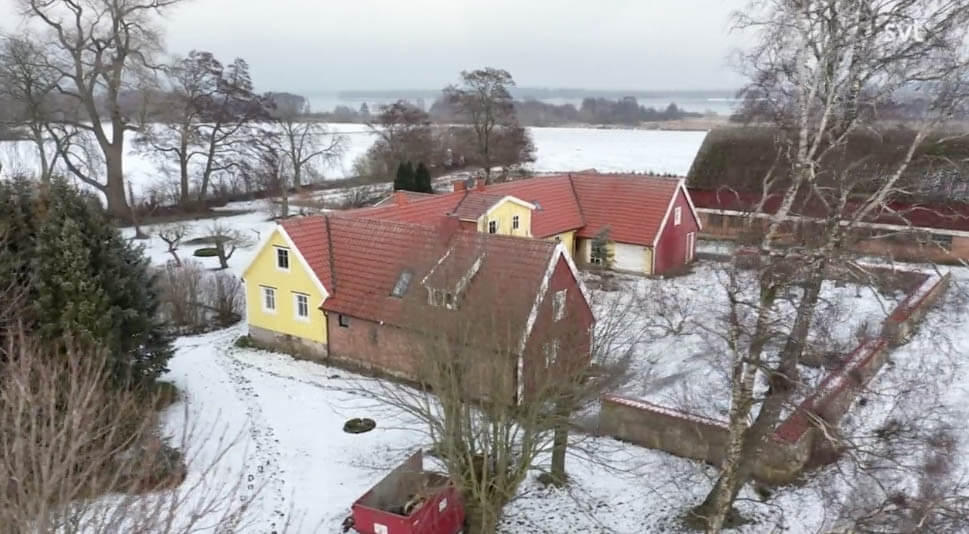 Faijerska gården i Kiaby, Karolina och Robins senaste renoveringsobjekt.