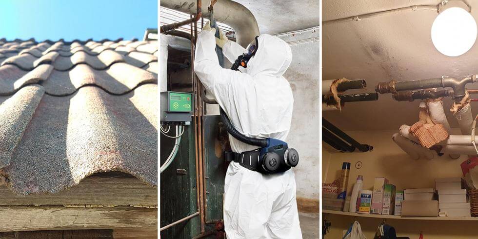 Det kanske mest kända byggmaterialet som innehåller asbest är takskivan eternit.