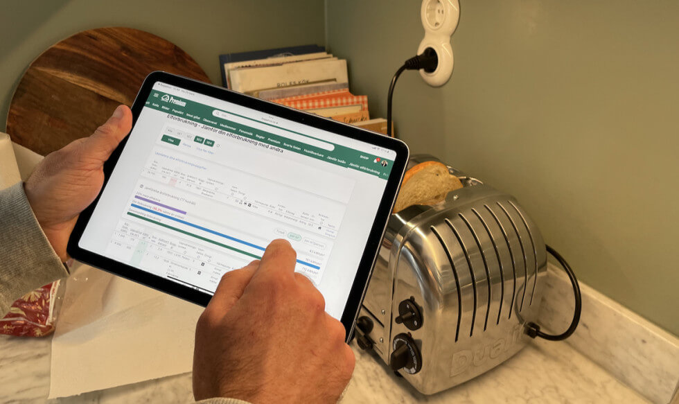 Jämför din elförbrukning