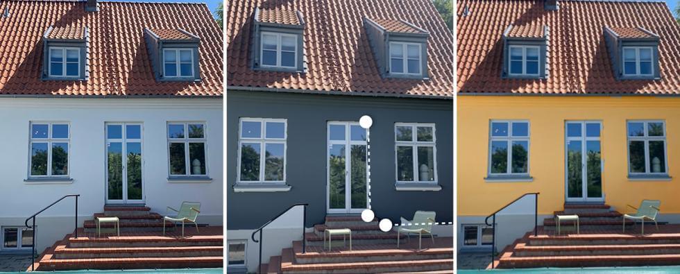 Provmåla huset i en app innan du går och köper färg.