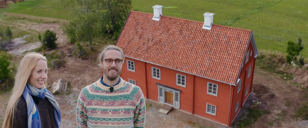 Anna och Jonas bygger hus som på 1700-talet i andra avsnittet av Grand Designs 2022.