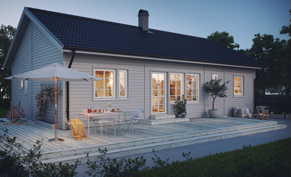 Villa Näsby från Smålandsvillan
