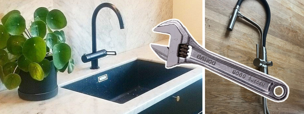 Byt blandare i köket själv steg för steg
