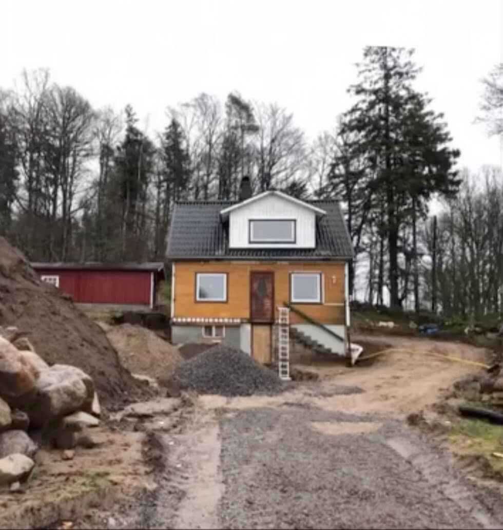 Före totalrenovering