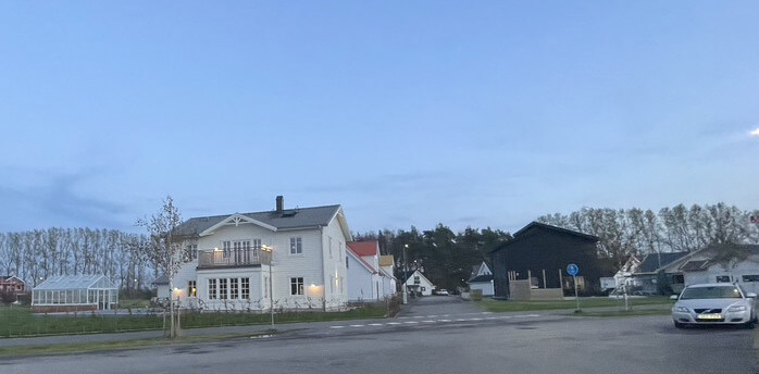 Villaområde i Hemmeslöv.