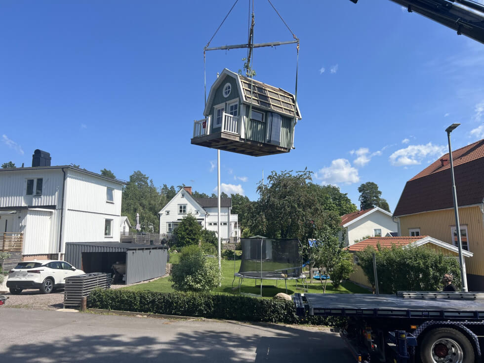 Spektakulärt lyft när lekstugan fick ny ägare