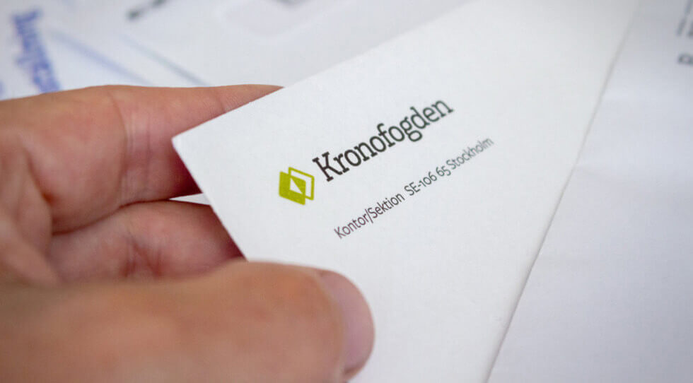 Kommunerna med flest invånare hos Kronofogden