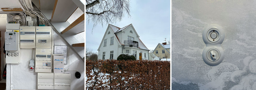 Ibland behöver hela husets elsystem bytas ut.