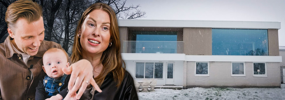 Total förvandling från trött mexitegel till coolt arkitektritat i Husdrömmar