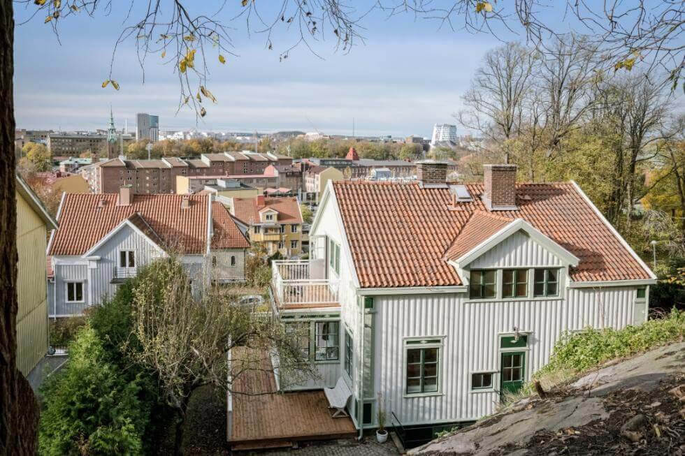 En villa i Örgryte som har varit veckans Fredagshus på Byggahus.se.