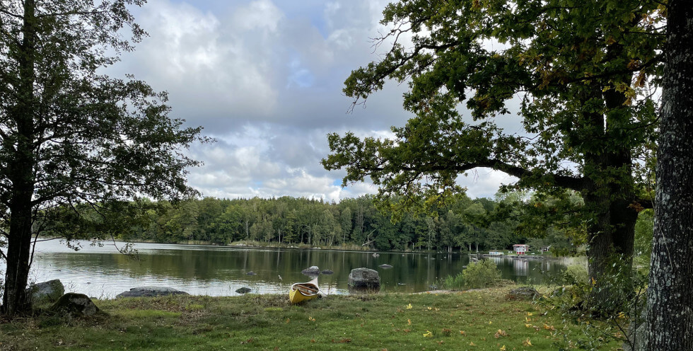 Sjön Törn i Södra Målatorp i Visselfjärda.