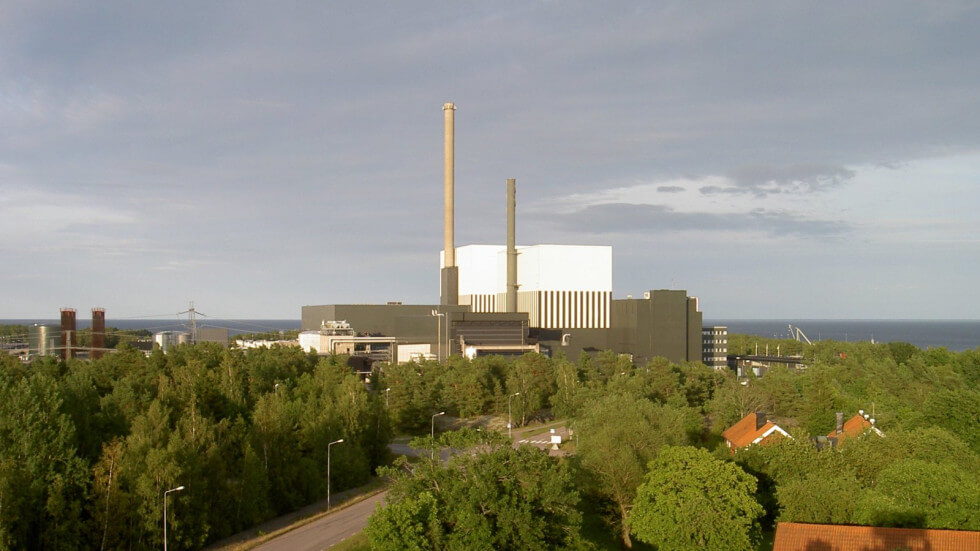 Kärnkraftverk i Oskarshamn.