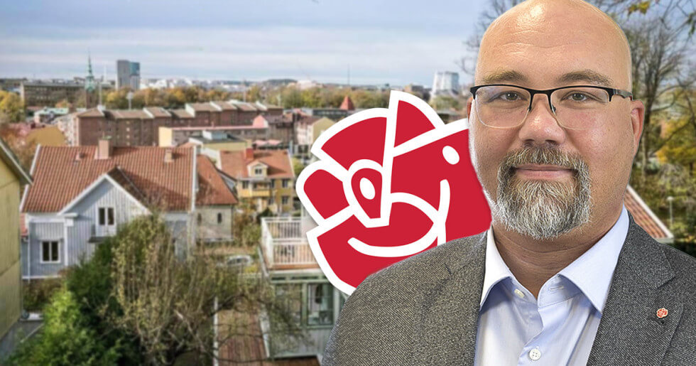 Joakim Järrrebring, bostadspolitisk talesperson för Socialdemokraterna.