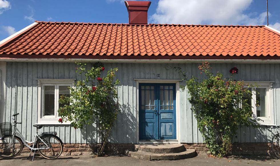 Ett hus på Öland.