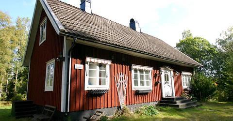 Hus till salu i Älmhult i Kronobergslän, där priserna stiger som mest.