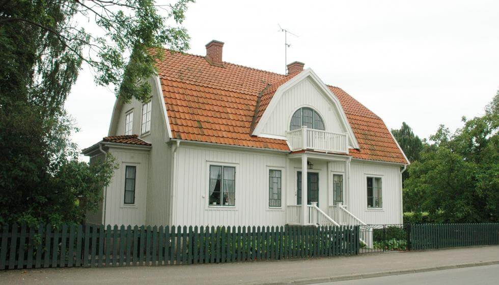 En villa i Borgholm, Öland.