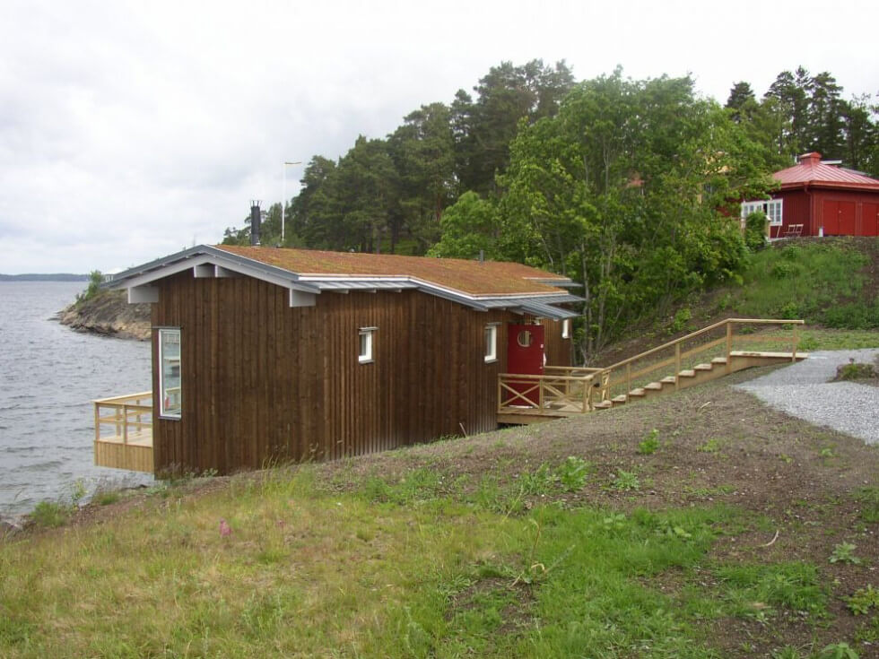 Bastu ritad av Anders Hamrin