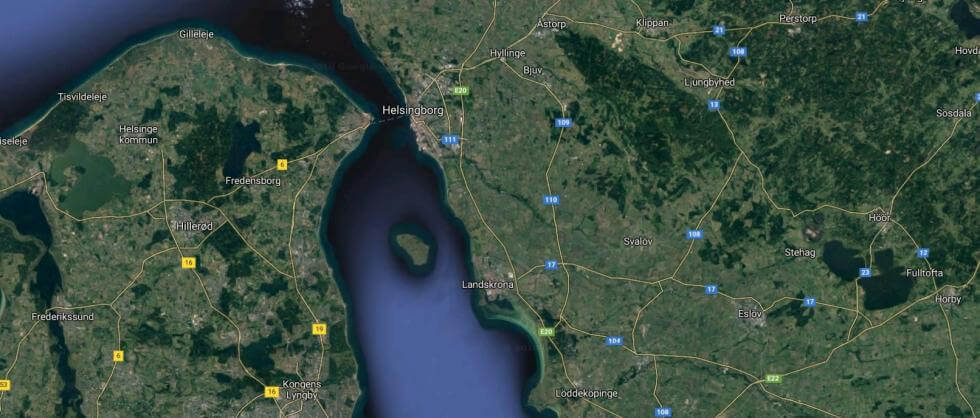 Rydebäck ligger i närheten av Helsingborg.
