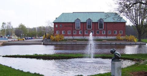 Stads- och kommunhuset i Tranås.