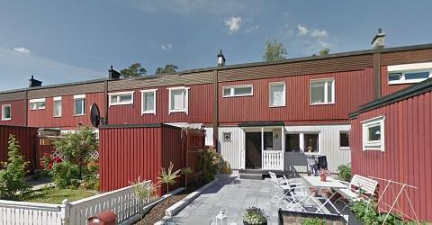 Arbetet skedde på ett hus i Vällingby.
