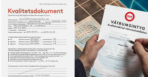 Byggkeramikrådets branschregler för våtrum bbv