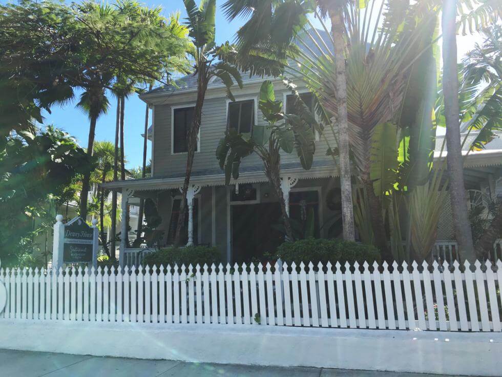 Hus i Key West med snickarglädje