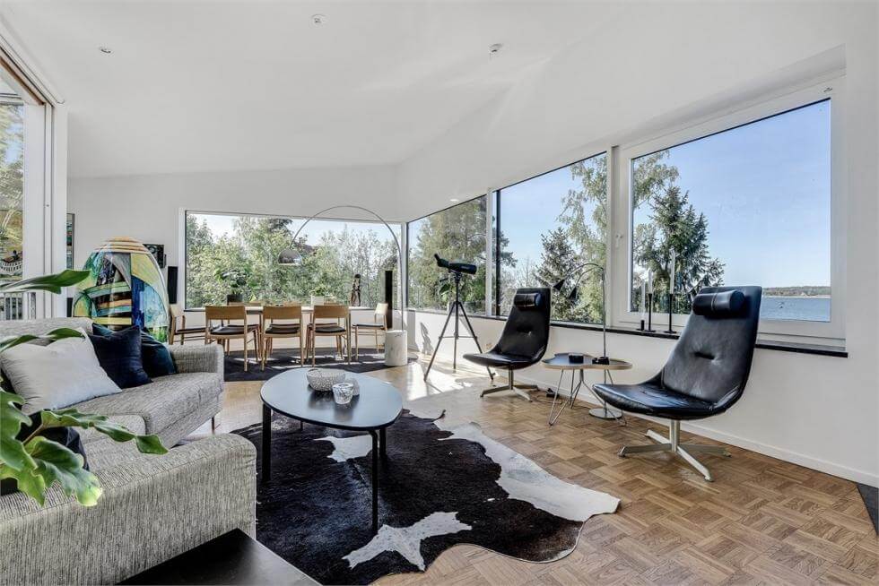 Vardagsrum på entréplan