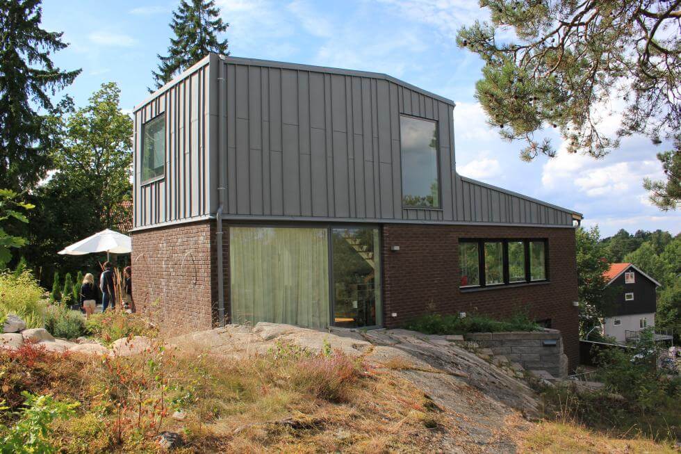 Arkitektritad tillbyggnad