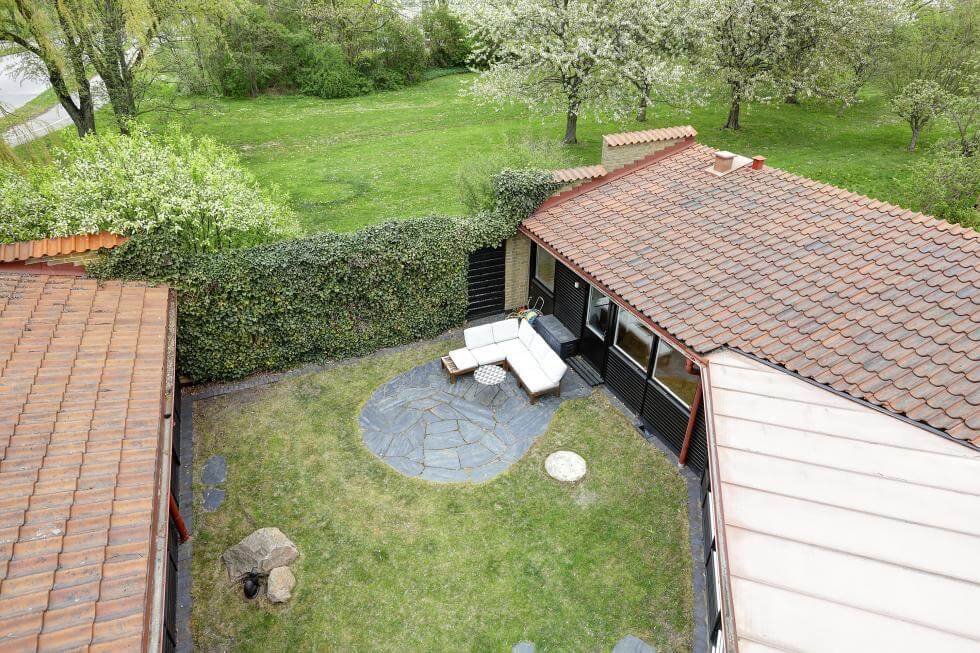 Arkitekt Utzon hus i Lund