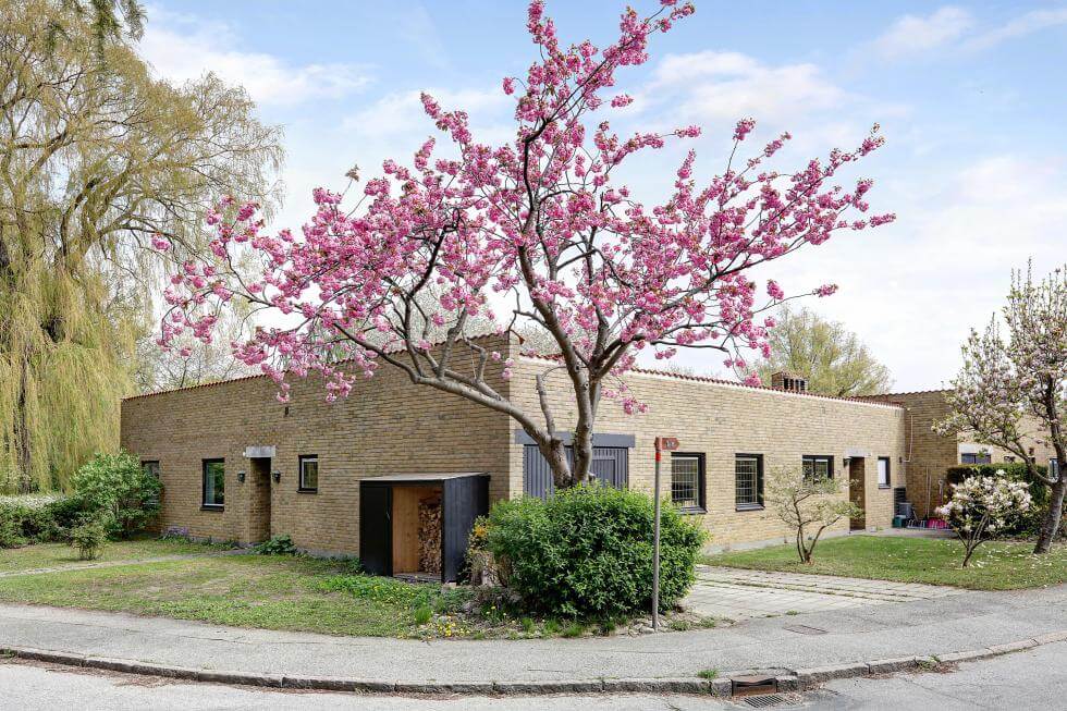 Arkitekt Utzon hus i Lund