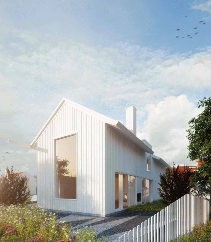 Fritidshus ritat av Wingårdh