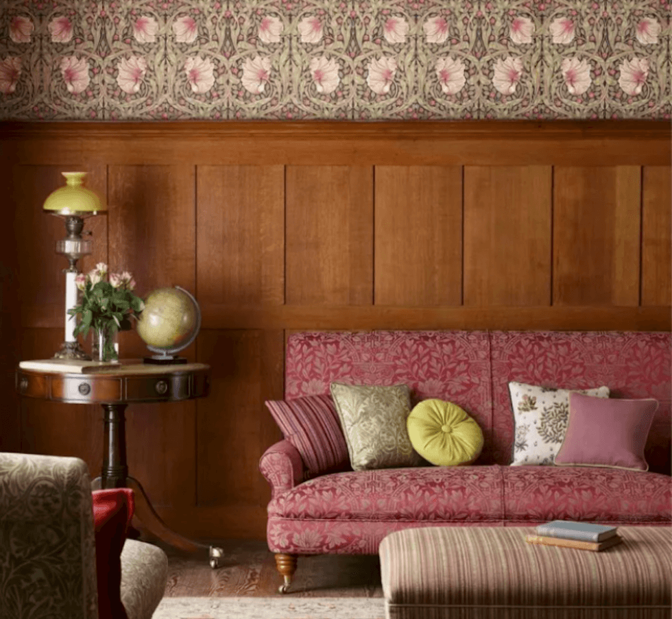 Tapet från Morris & Co