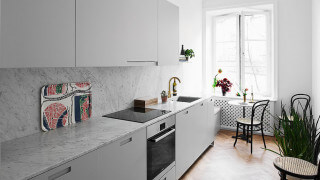 Snygga kök i grått