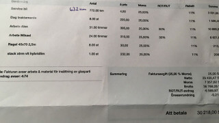 Se upp med bluffakturor på mindre summor!