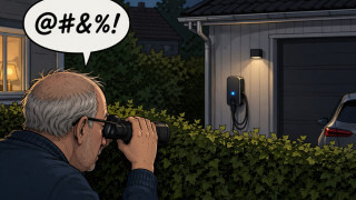Granne klagar på störande ljus från laddbox