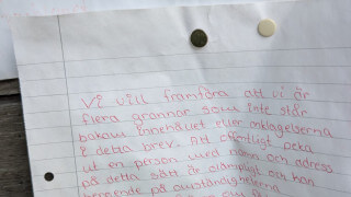 Påbörjan till grannfejd?