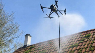 Taktvätt med drönare?
