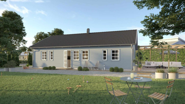 Utvald husmodell: Enplanshus 20842