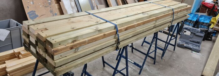 Bygge av husvagnsgarage