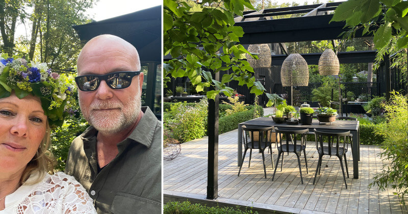 Tre pergolor och ett orangeri – ritat och byggt själva