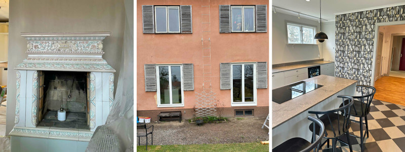 Hus från 1936 - renoveringsresa deluxe, återskapa funkis?