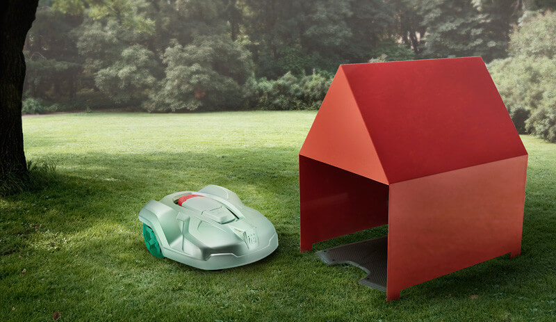 4 arkitektritade hus till robotgräsklipparen