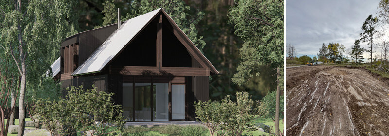 När arkitekt bygger i egen regi