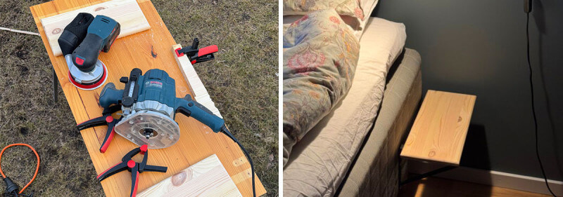 Vad har du gjort med verktyg och maskiner idag?