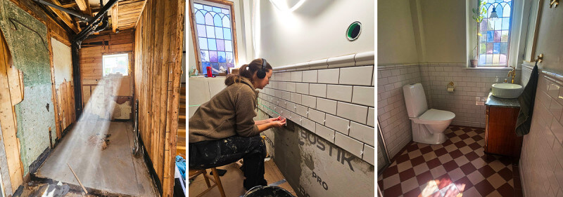 Projekt: Renovera badrum - Steg för steg