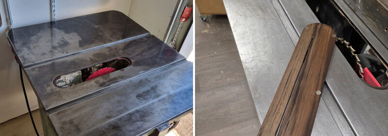 Renovering av Stenbergs CSB bordssåg