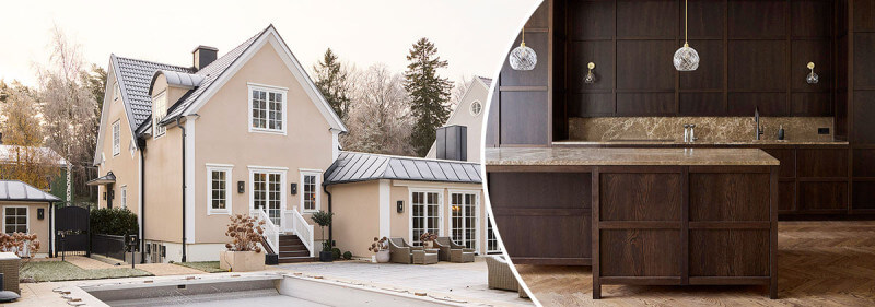 Inredaren byggde eget kök: “Det skulle vara tidlöst och inte se ut som ett kök”